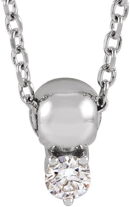 Accented Bead Necklace or Pendant