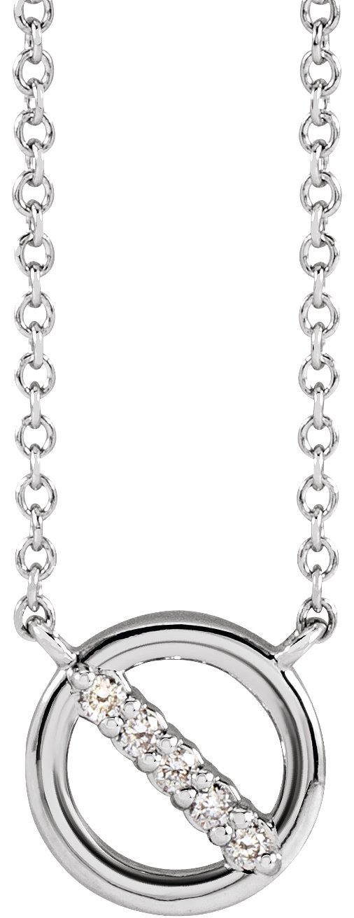 Circle Necklace or Center