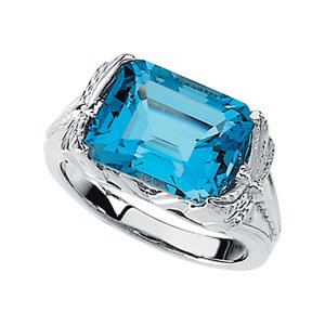 Dragonfly Solitaire Ring