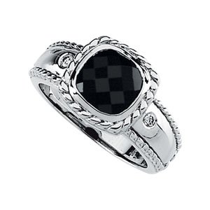 Accented Rope Ring