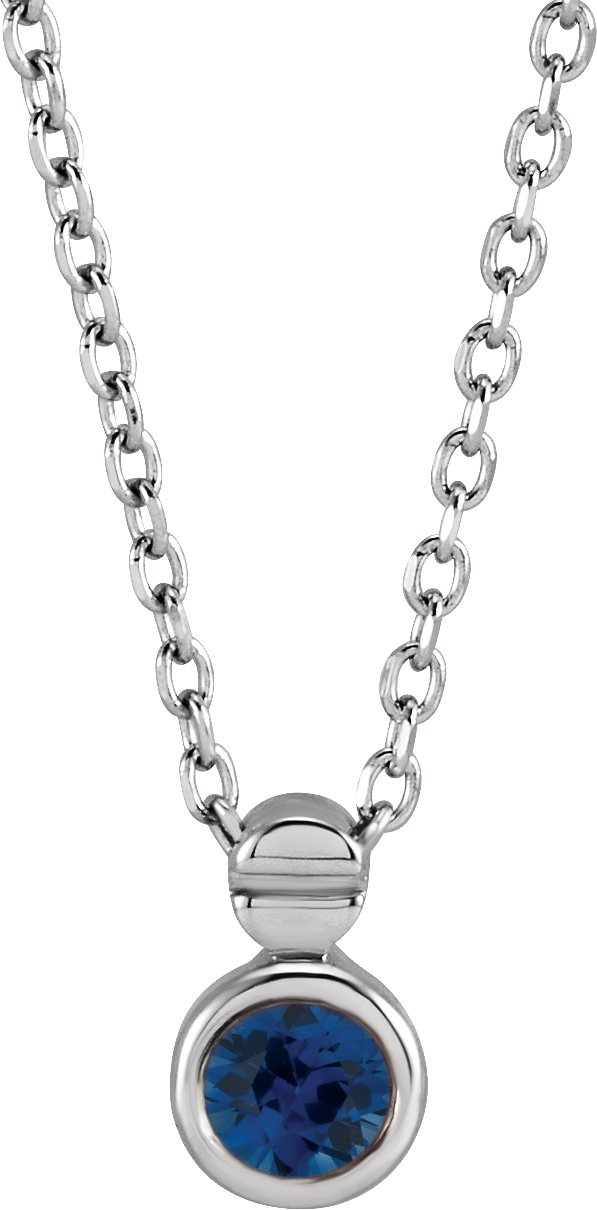 Accented Necklace or Slide Pendant