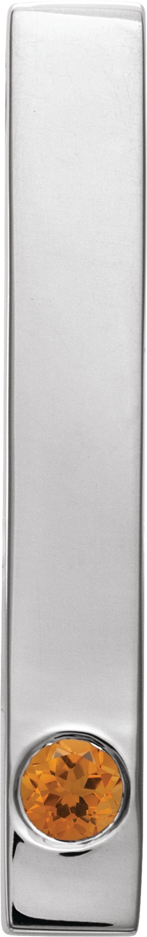 Family Engravable Bar Pendant