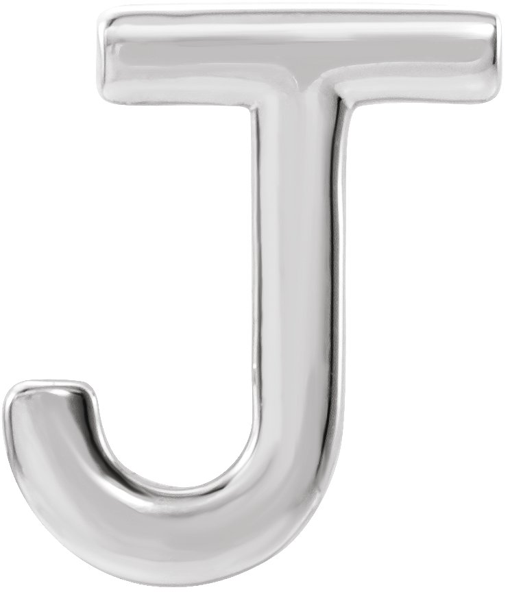 Single Initial Earring
