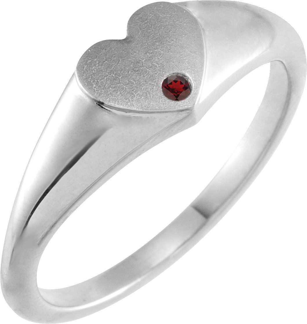 Heart Signet Ring