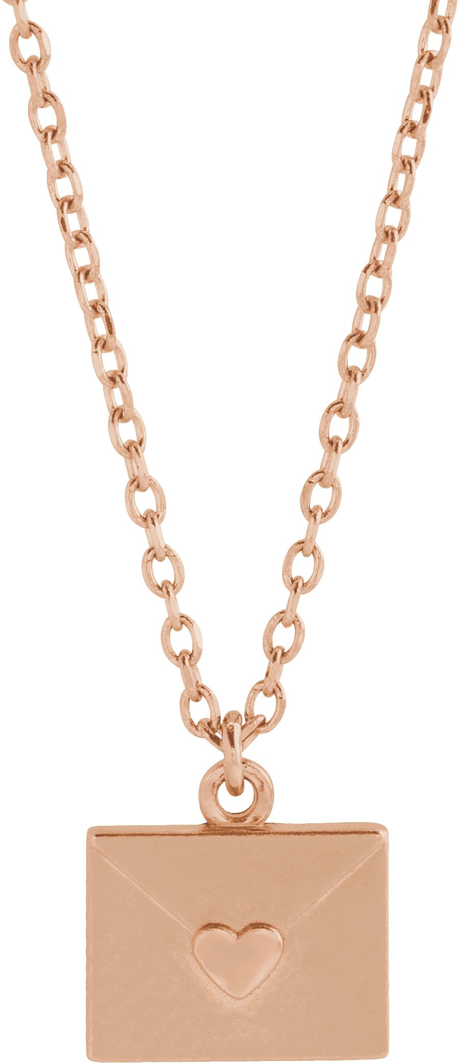 Heart Envelope Necklace