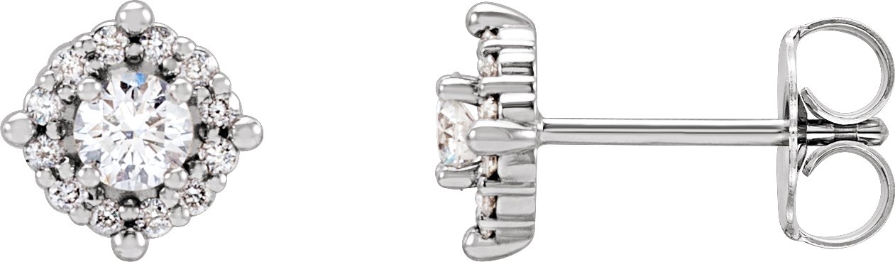 Halo-Style Earrings