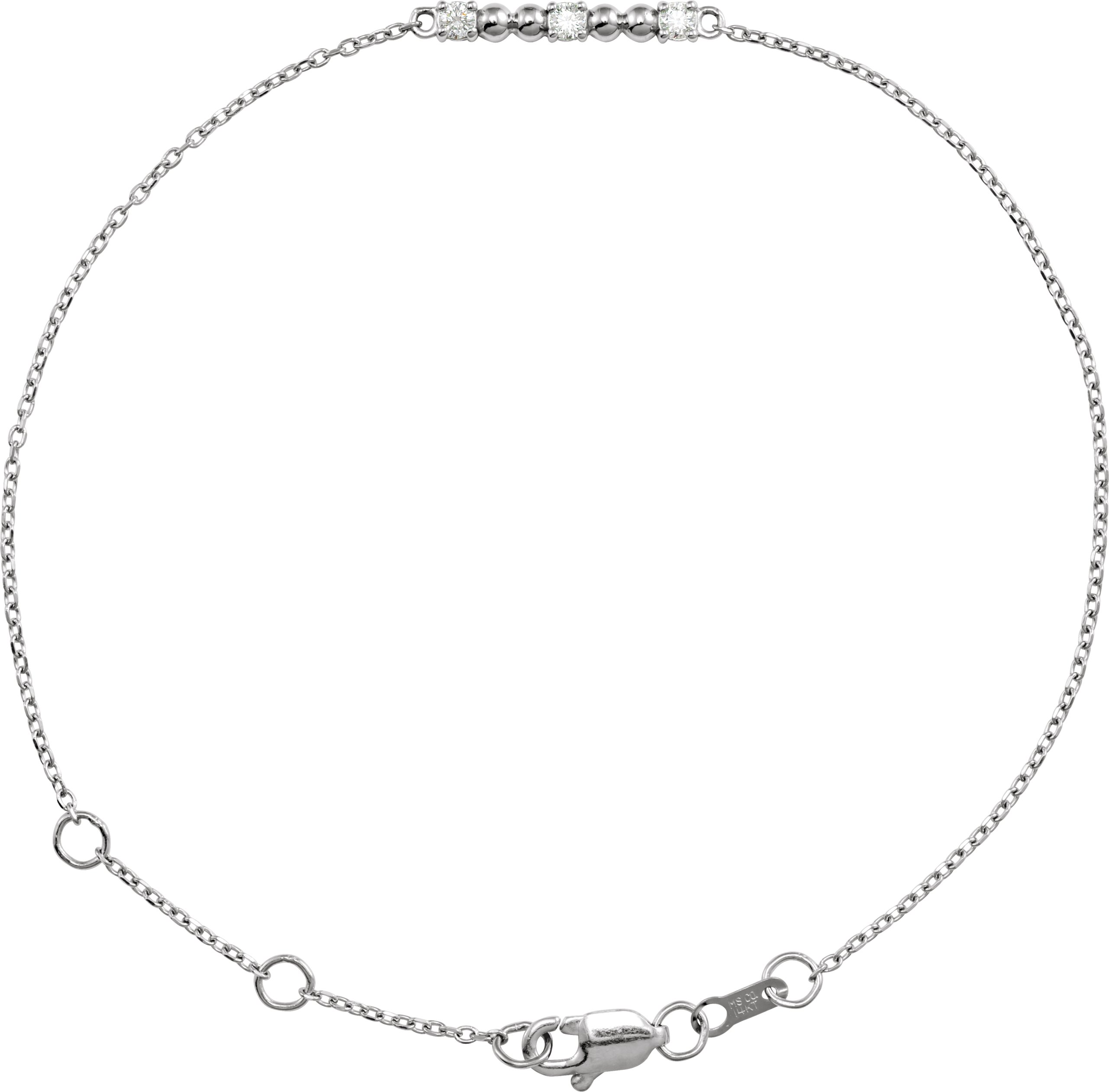 Beaded Bar Bracelet