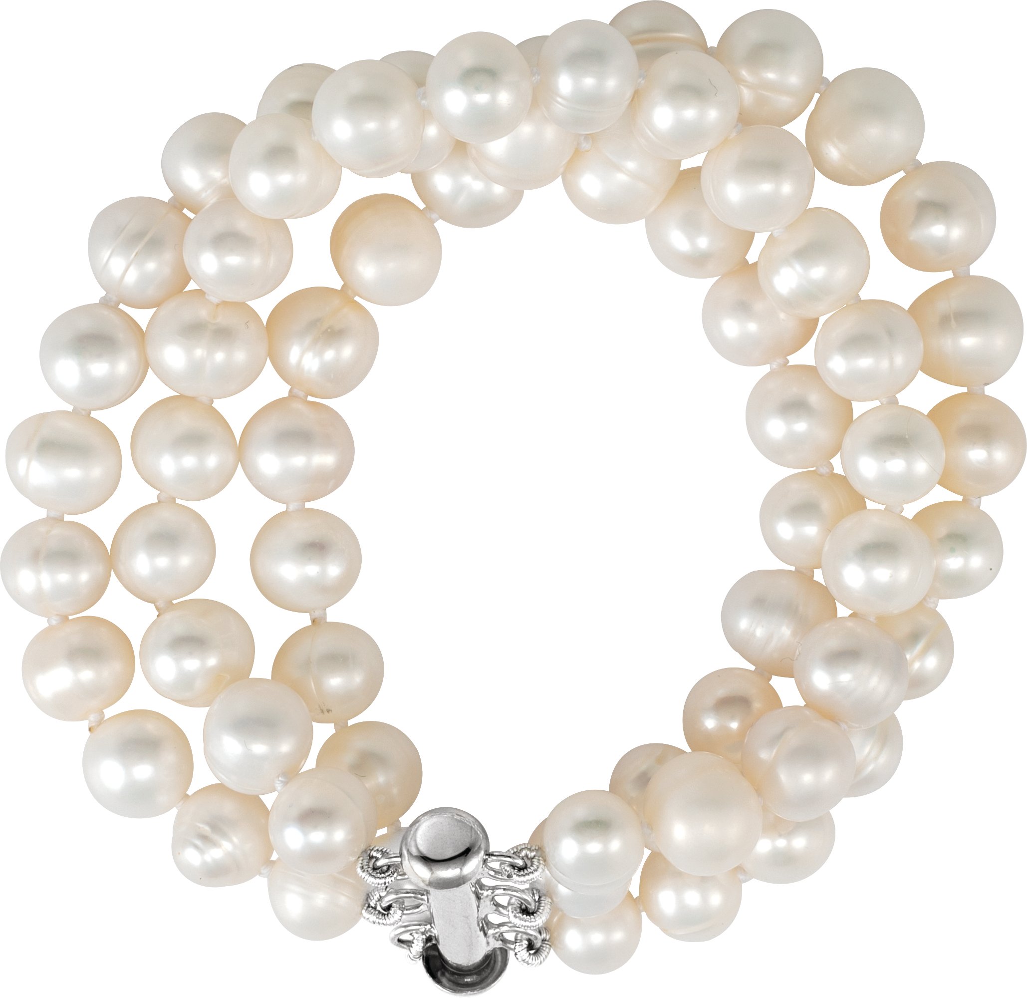 Pearl 3-Strand Bracelet