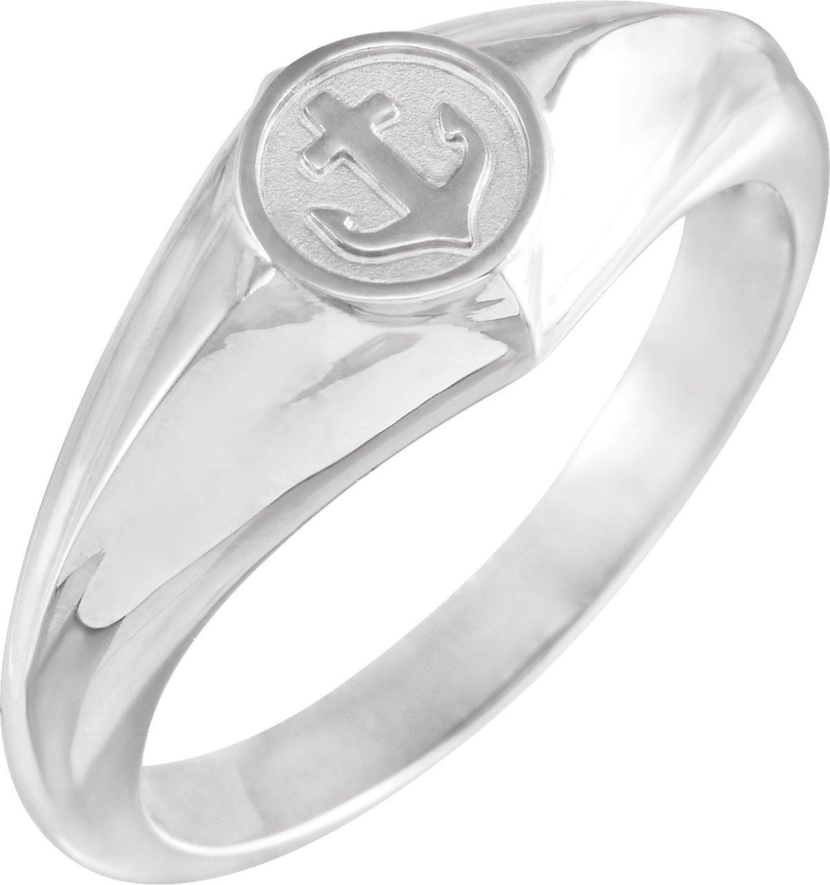 Cross Anchor Ring