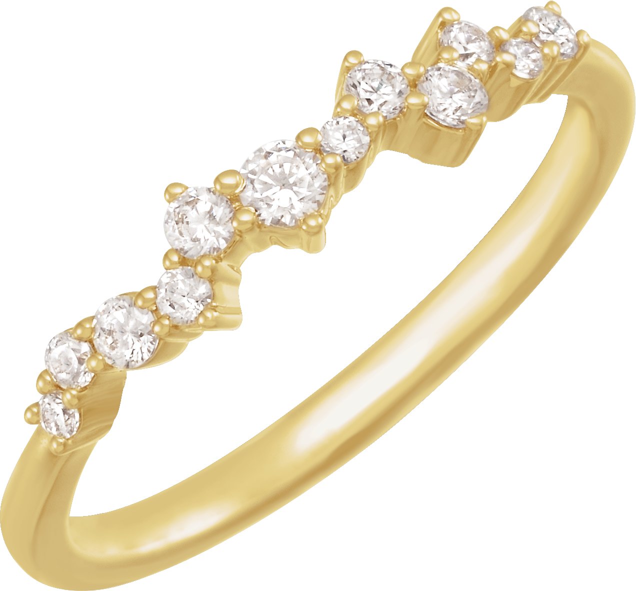 Lab-Grown Diamond Stackable Ring