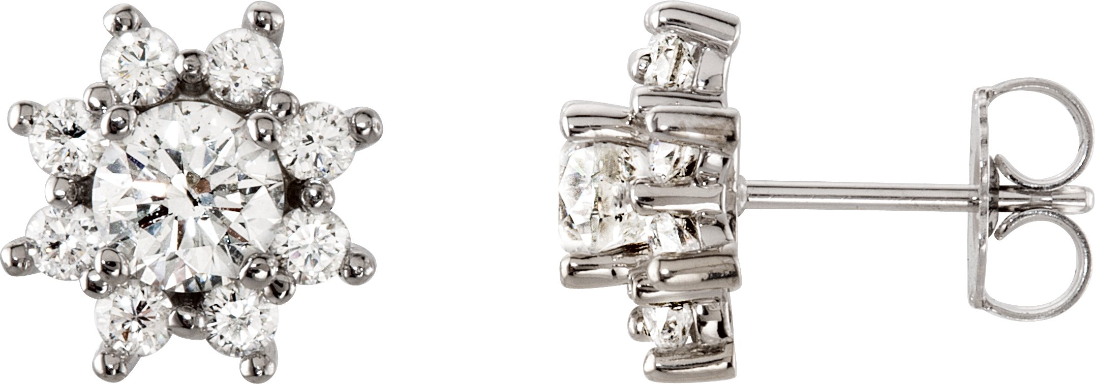 Cluster Earrings