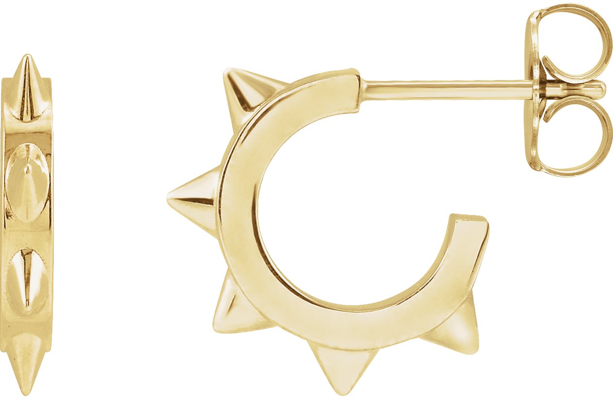 Spike Hoop Earrings