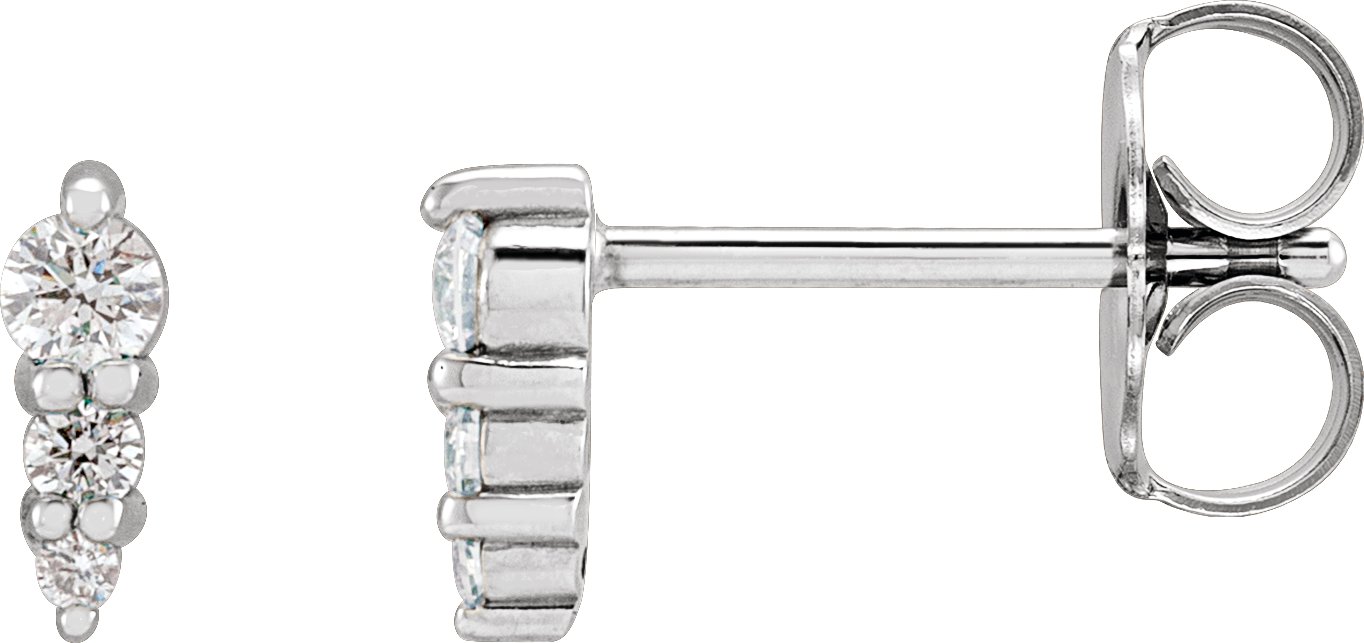 Graduated Bar Earrings