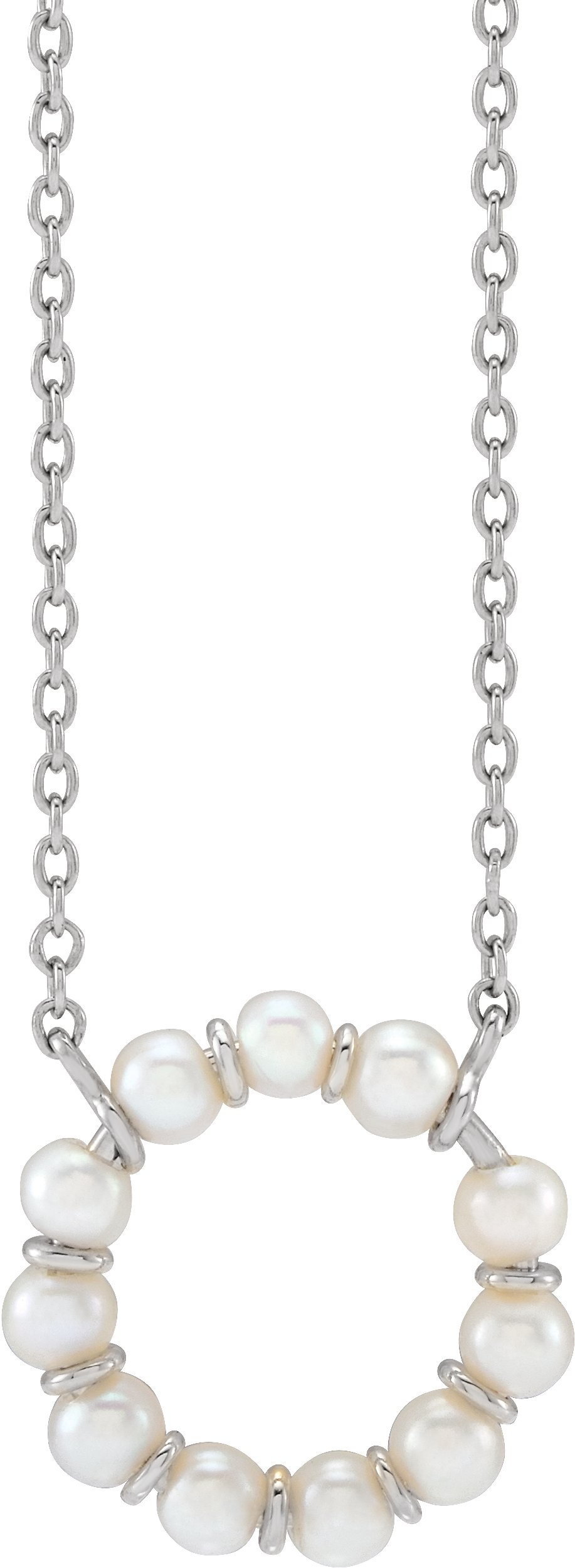 Pearl Circle Necklace