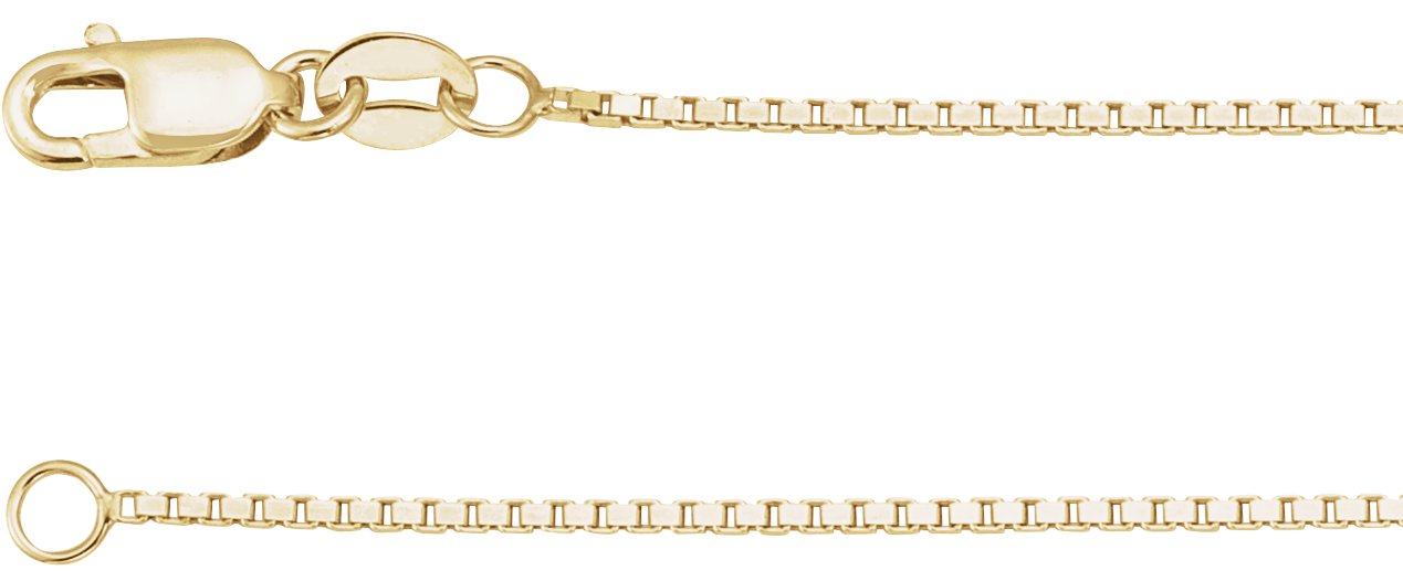 1 mm Box Chain