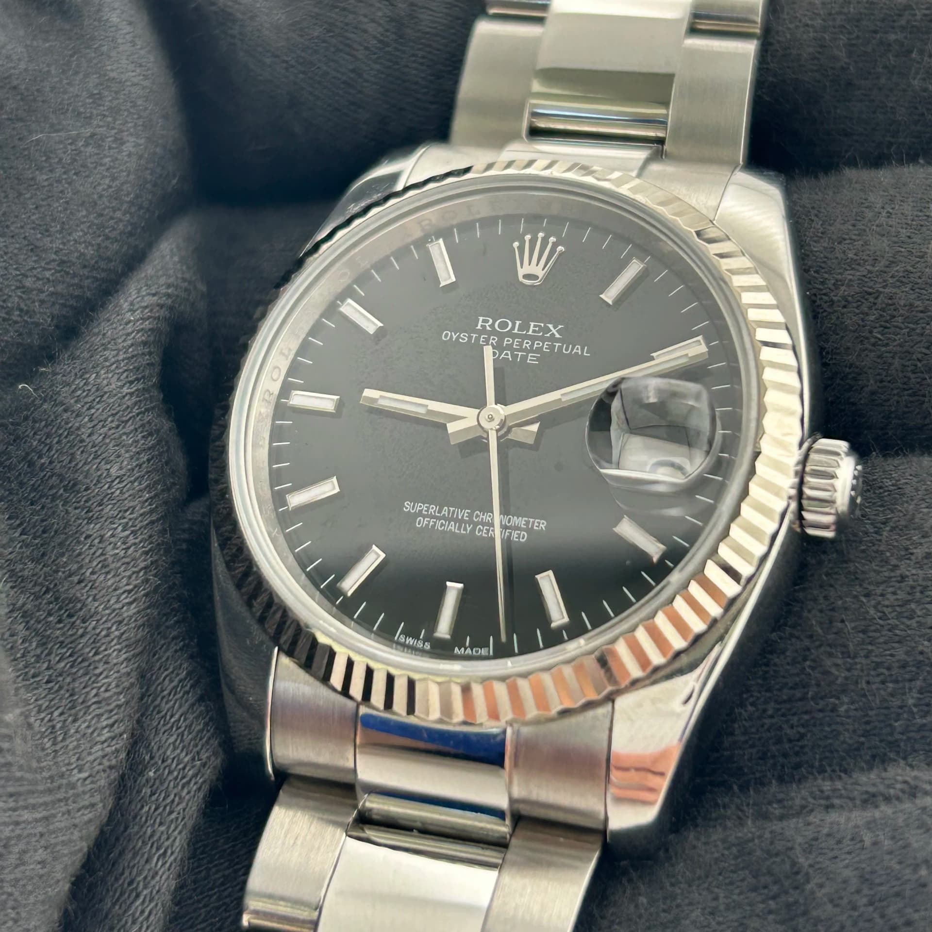 Rolex Oysterdate, view 3