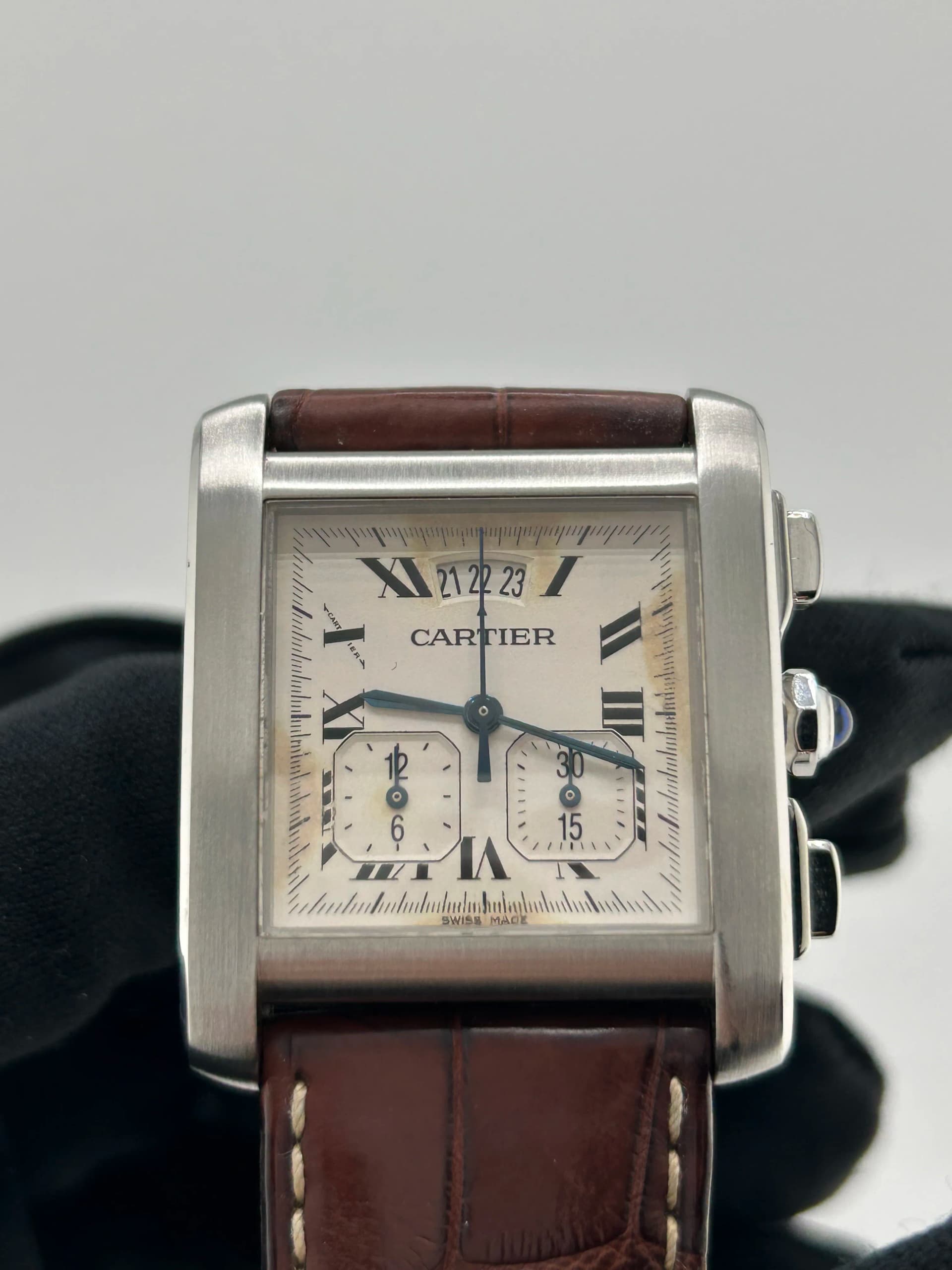 Cartier Tank Française Xxl Chronoreflex, view 3