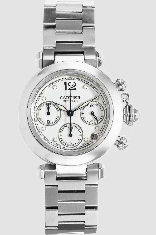 Cartier Pasha Midsize Chronograph, view 2