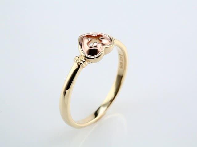 Heart & Cross Ring view 3