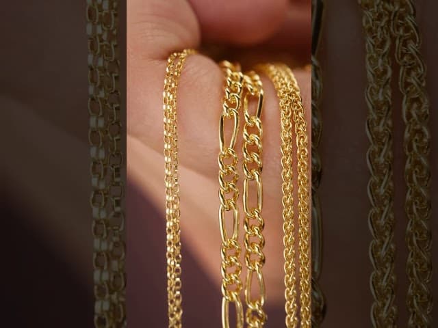 3.5 mm Figaro Chain view 2