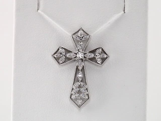 Accented Cross Pendant view 3