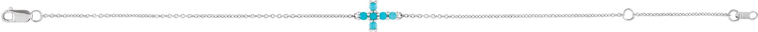 Sideways Cross Bracelet view 2