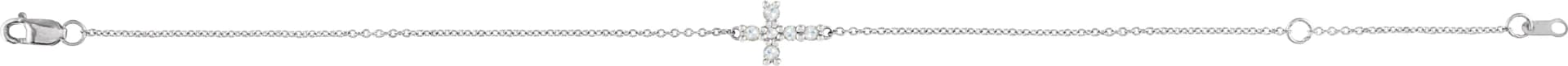 Sideways Cross Bracelet — view 3
