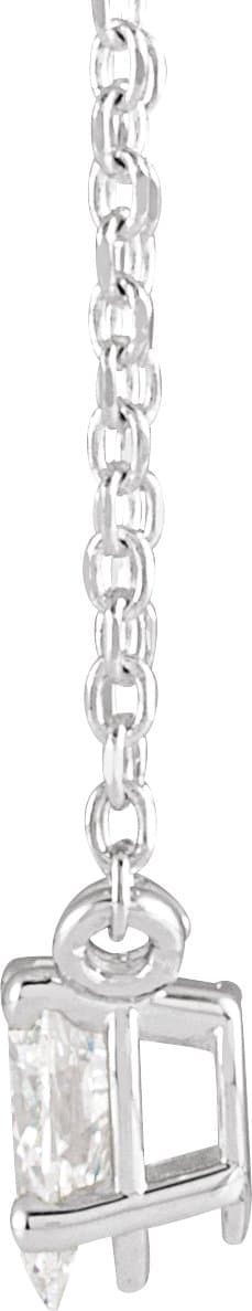 Solitaire Necklace view 2