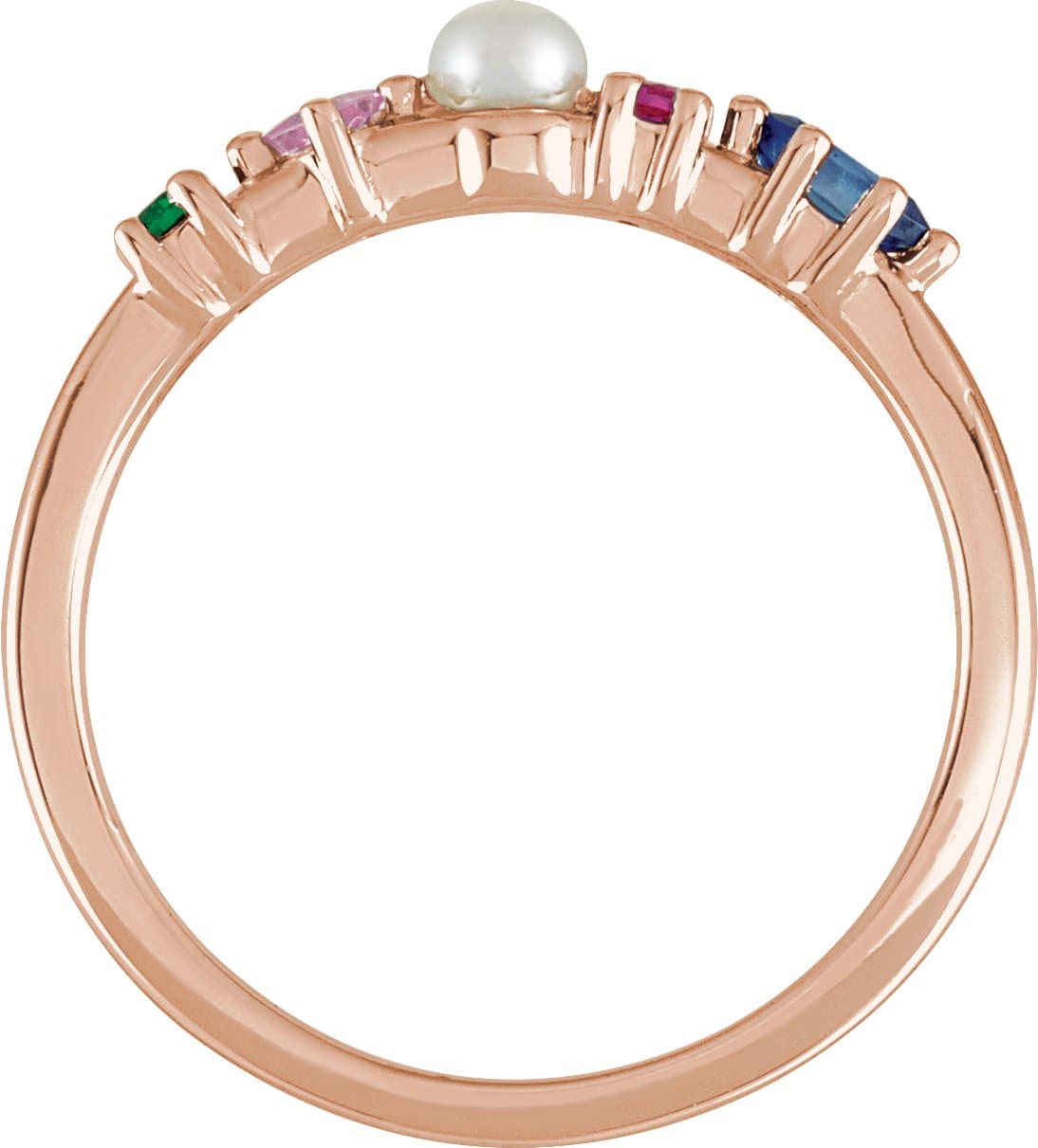 Accented Pearl Ring view 2