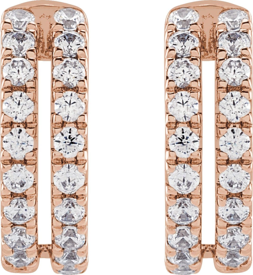 Lab-Grown Diamond Ear Cuff view 2