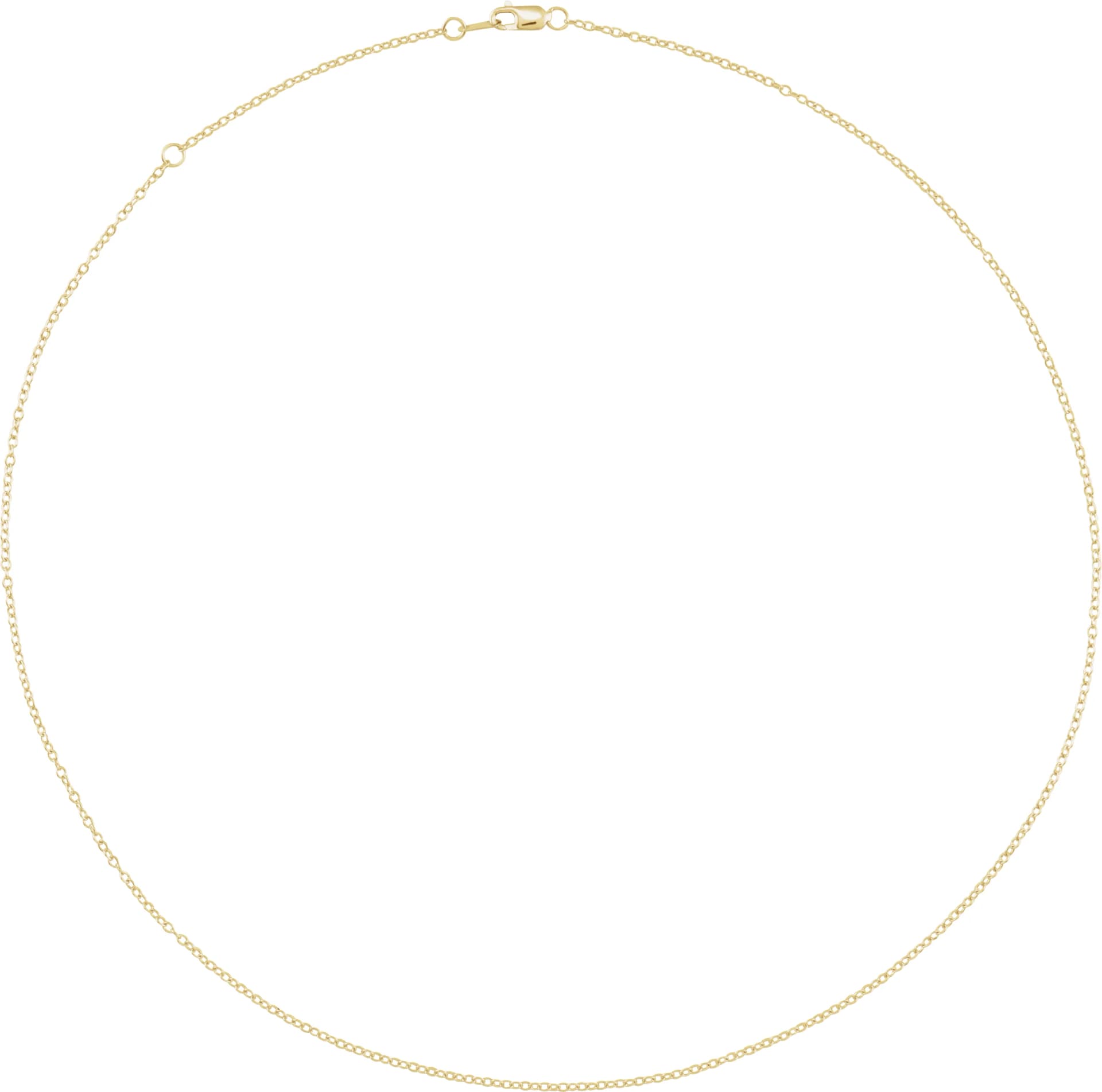 1 mm Cable Chain, view 3