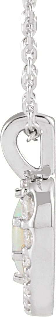 Halo-Style Cabochon Necklace or Pendant view 2