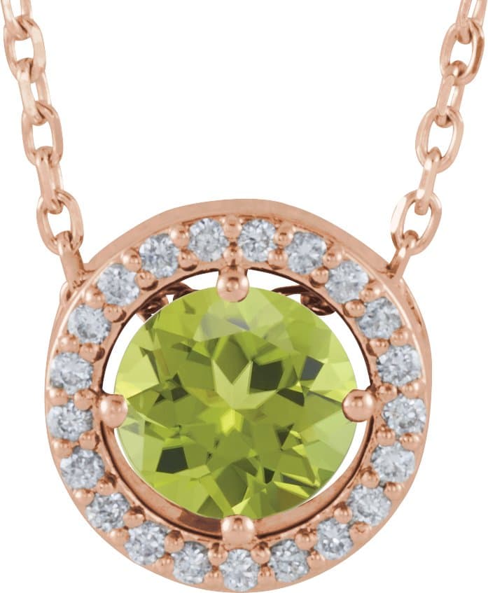 14K White Gold 1/2 CTW Natural Diamond 16" Necklace 