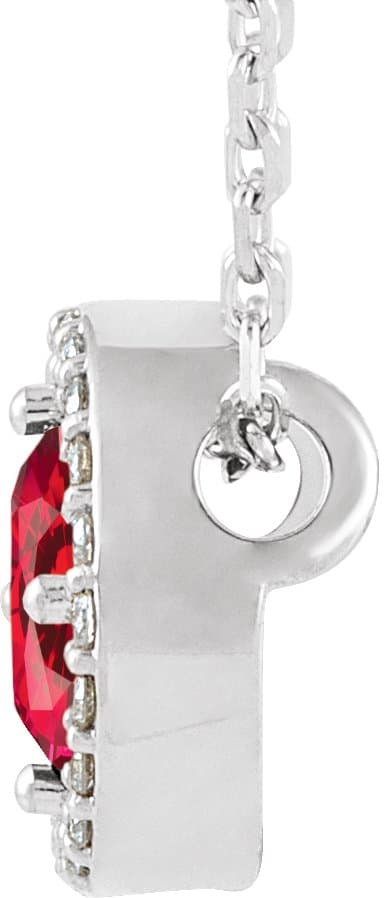 Halo-Style Necklace or Pendant view 2