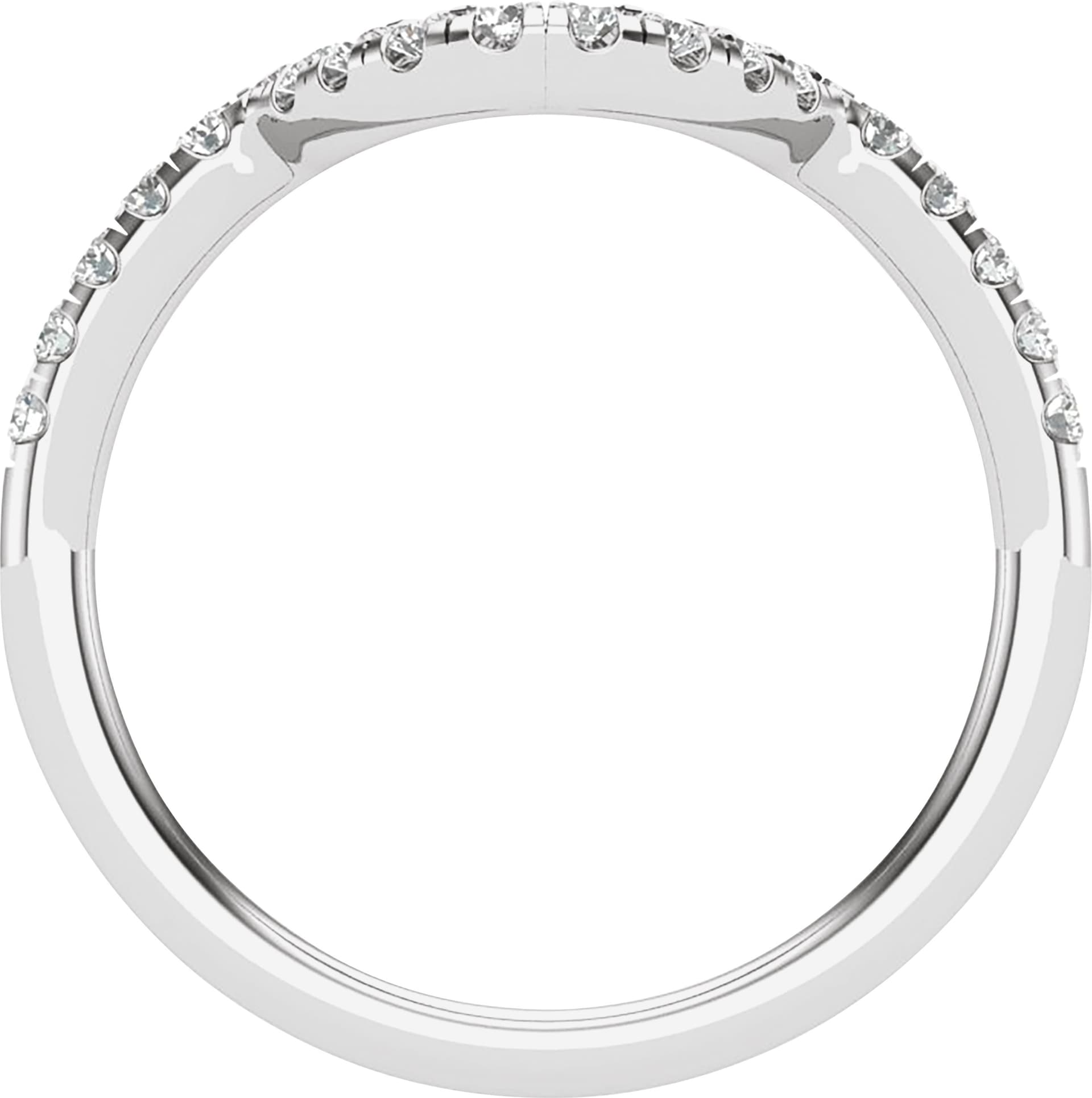 Double Halo-Style Engagement Ring or Band view 2