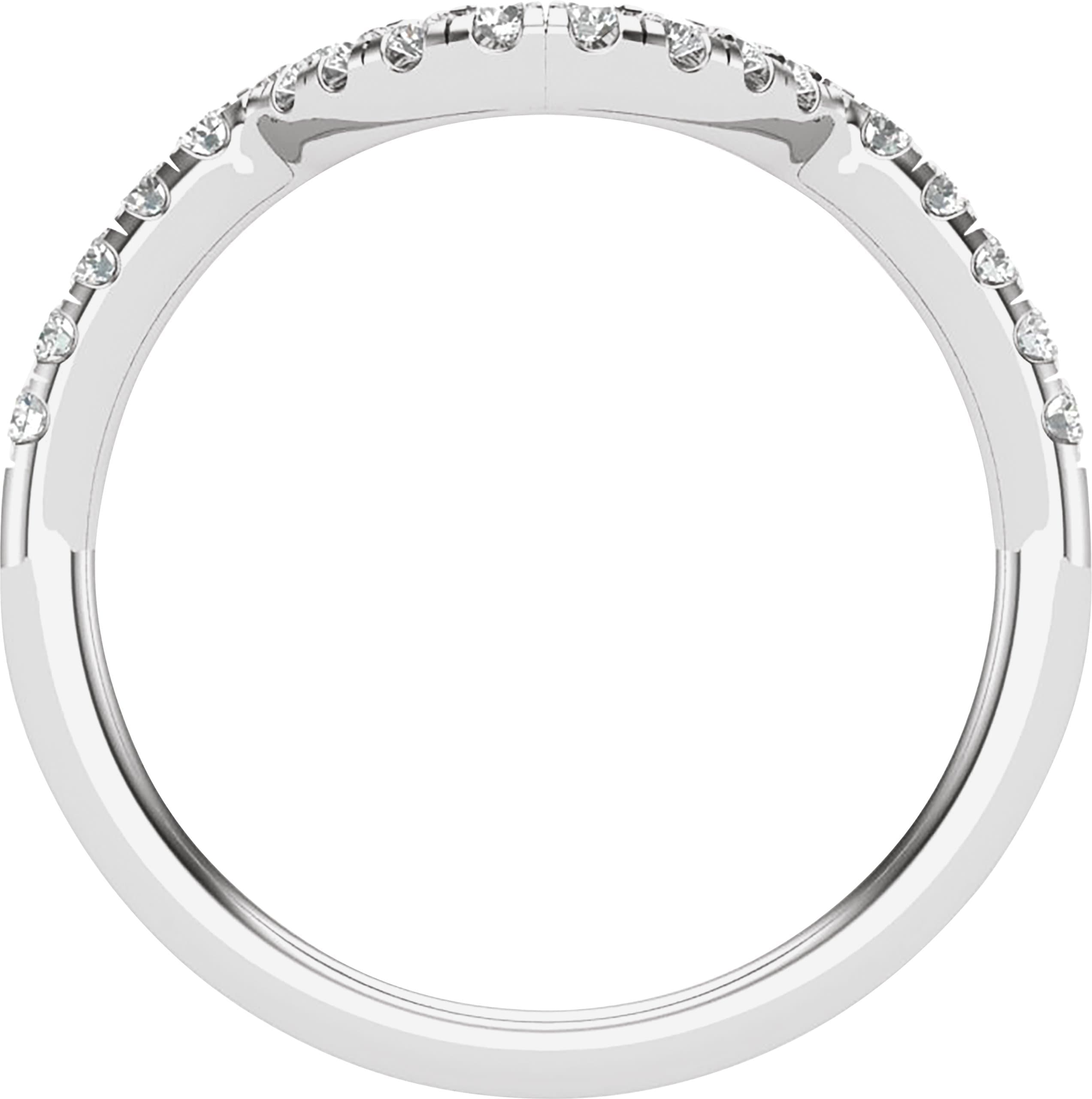 Double Halo-Style Engagement Ring or Band view 2