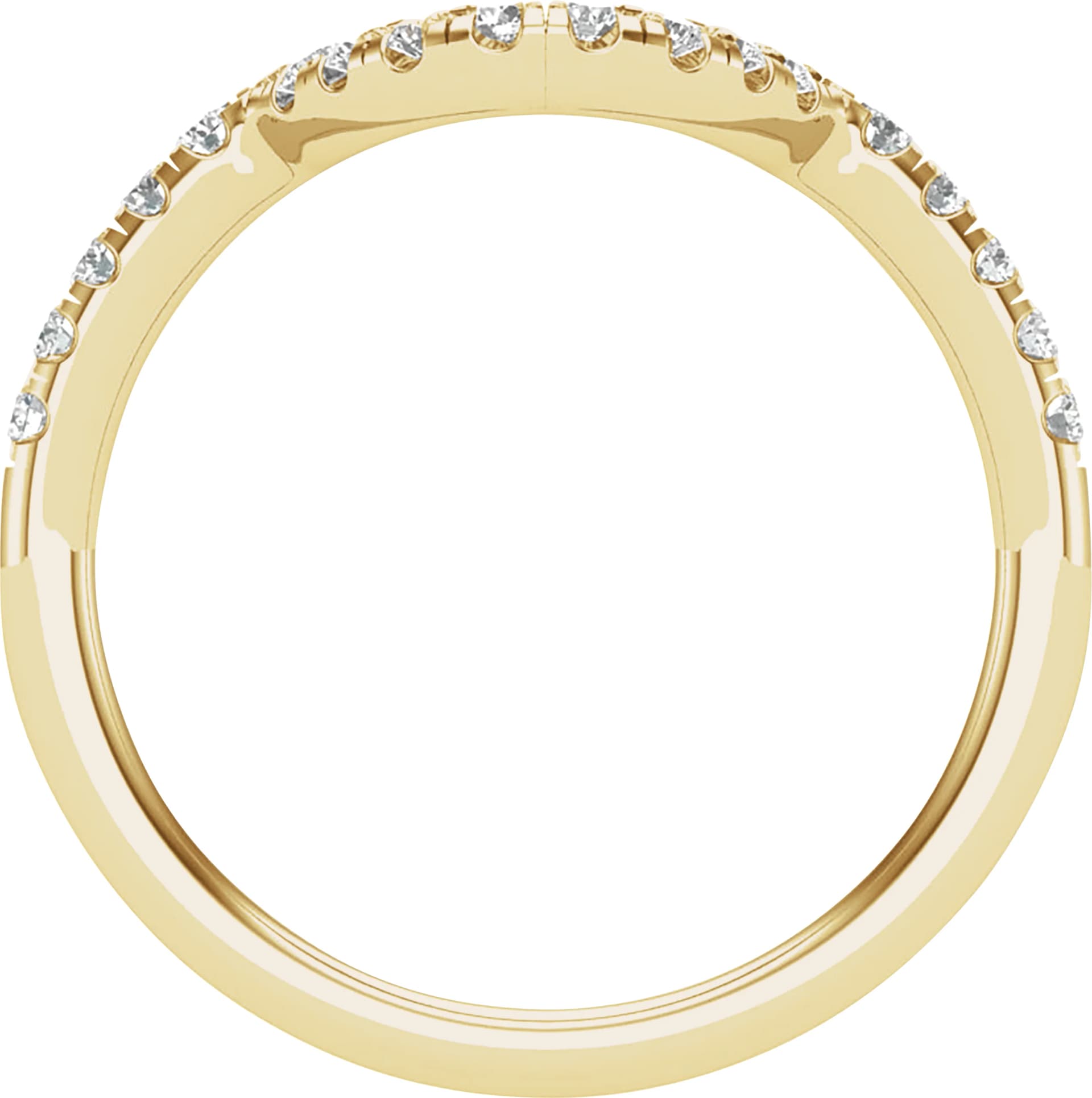 Double Halo-Style Engagement Ring or Band, view 3