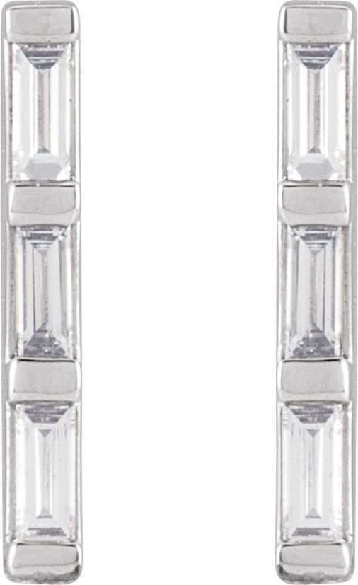 Bar Earrings view 2