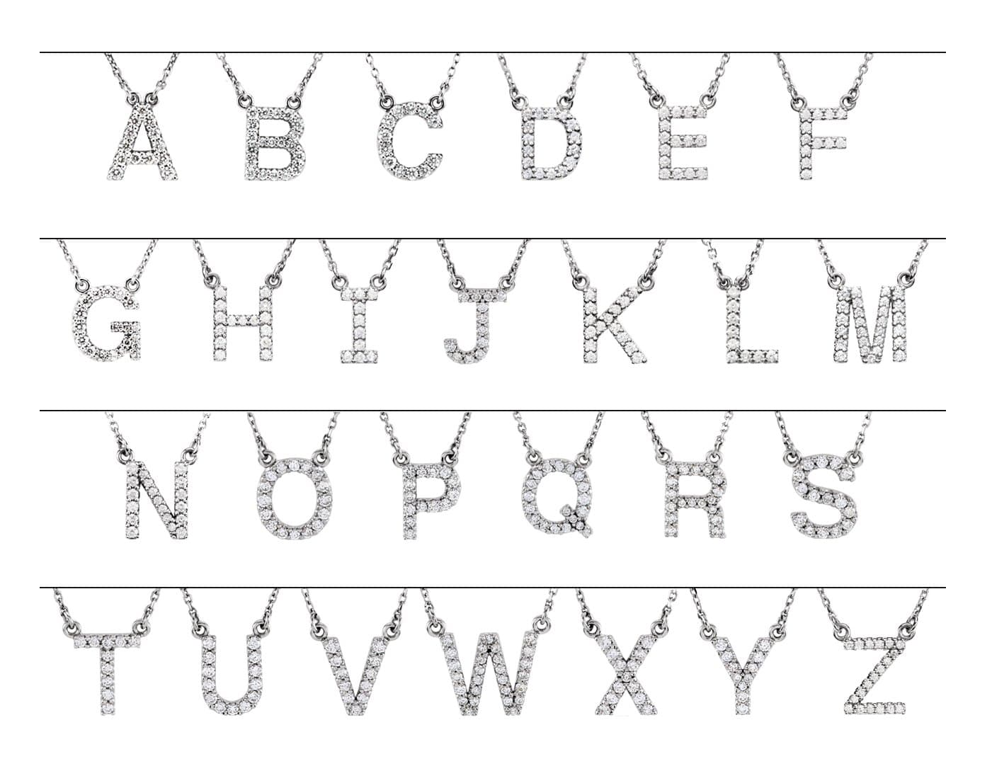 Initial Necklace view 2