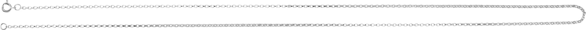 1.1 mm Rolo Chain, view 4
