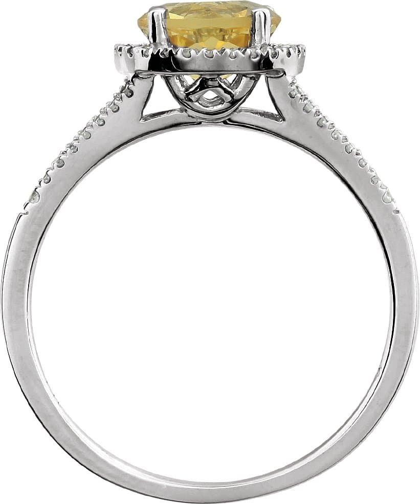 Halo-Style Birthstone Ring view 2