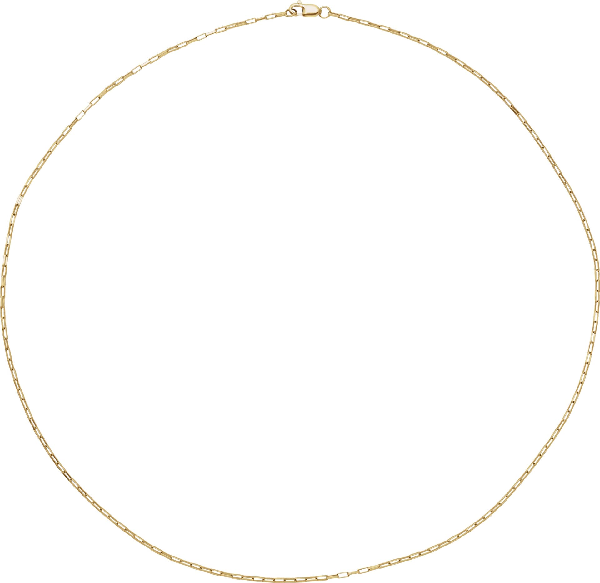 1.2 mm Elongated Box Chain view 2