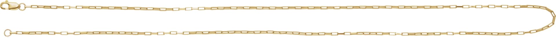 1.2 mm Elongated Box Chain — view 4