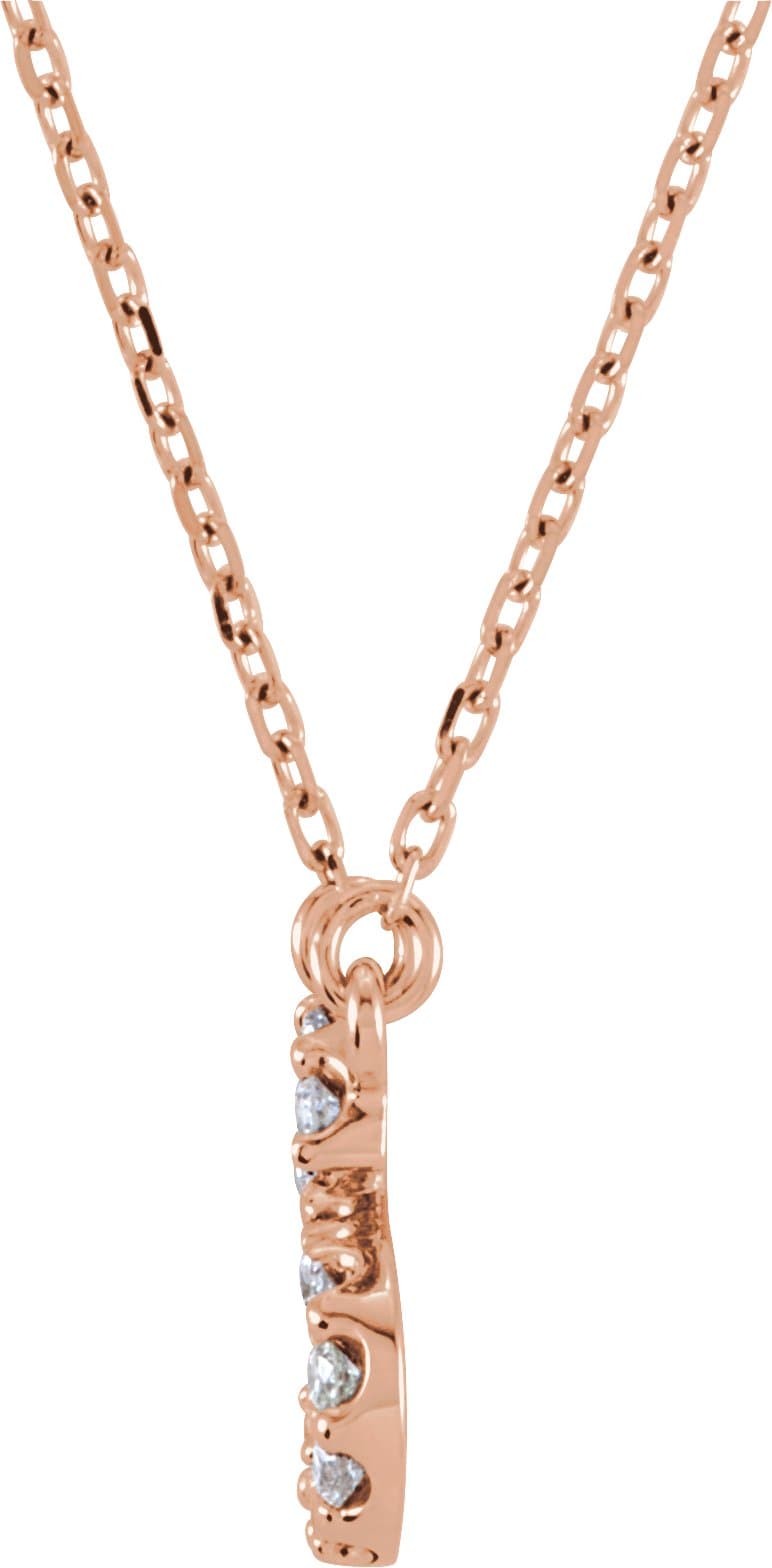 Initial Necklace view 3
