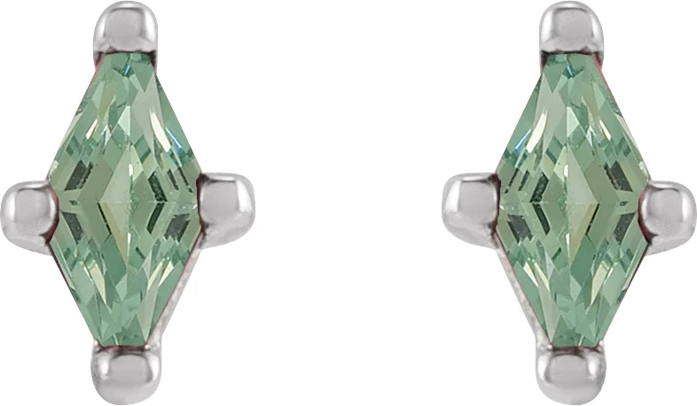 Kite 4-Prong Stud Earring, view 3