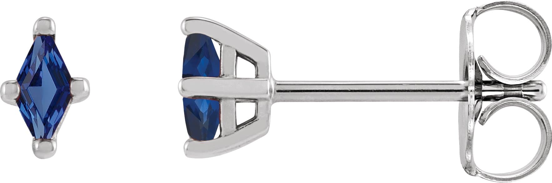 Kite 4-Prong Stud Earring view 1