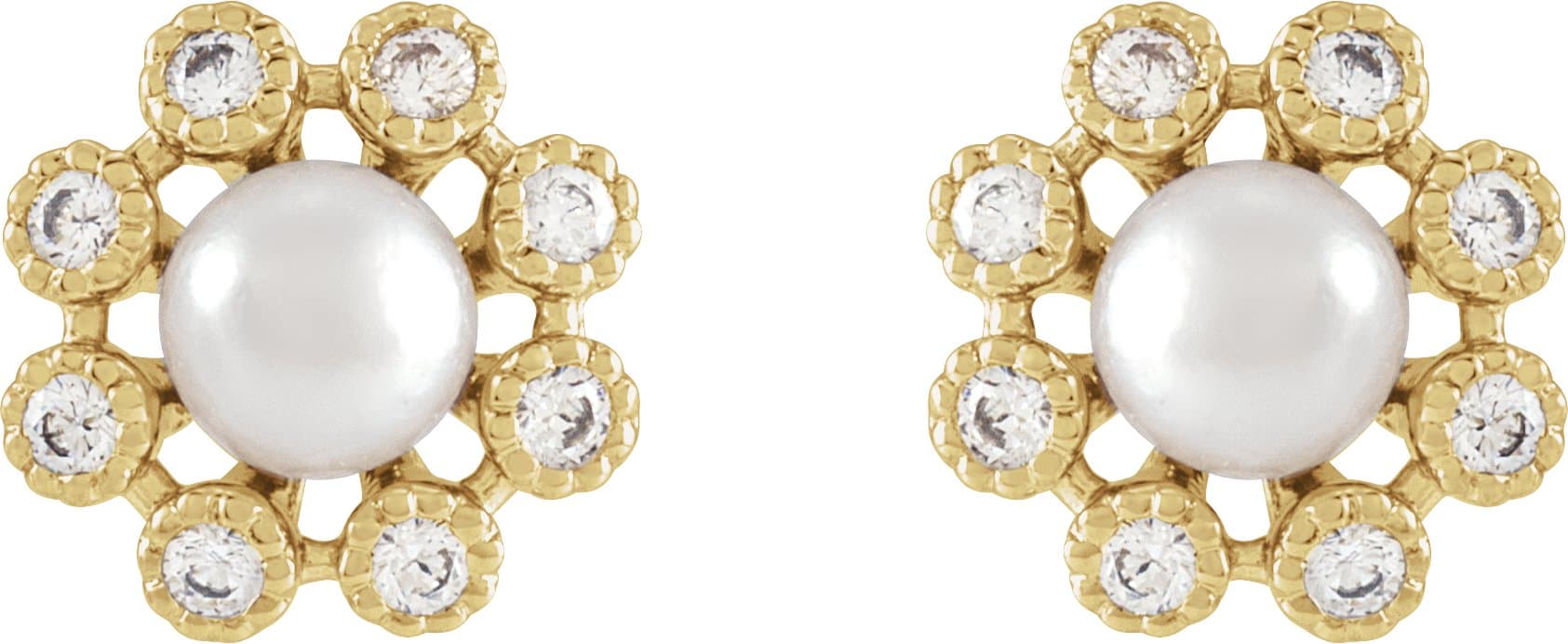 Pearl Earrings view 2
