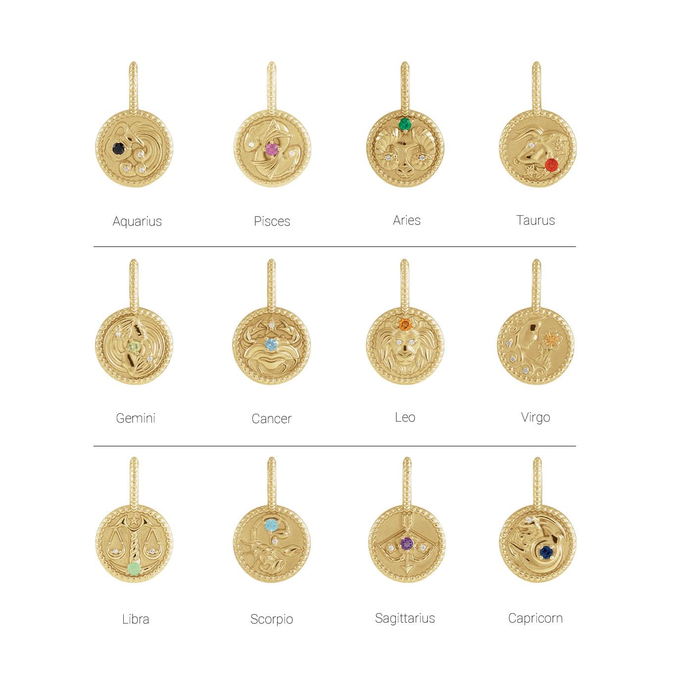 Zodiac Charm/Pendant view 2