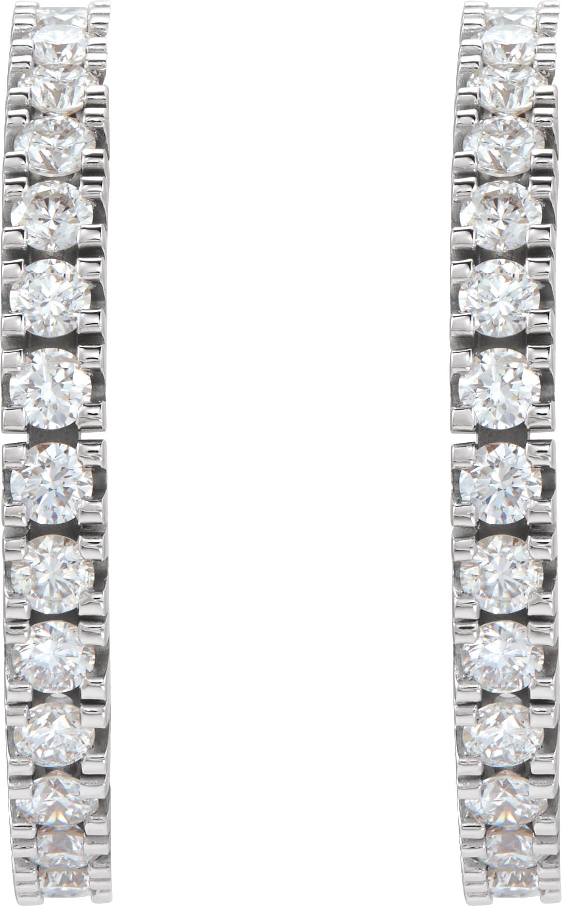 Accented Hoop Earrings view 2