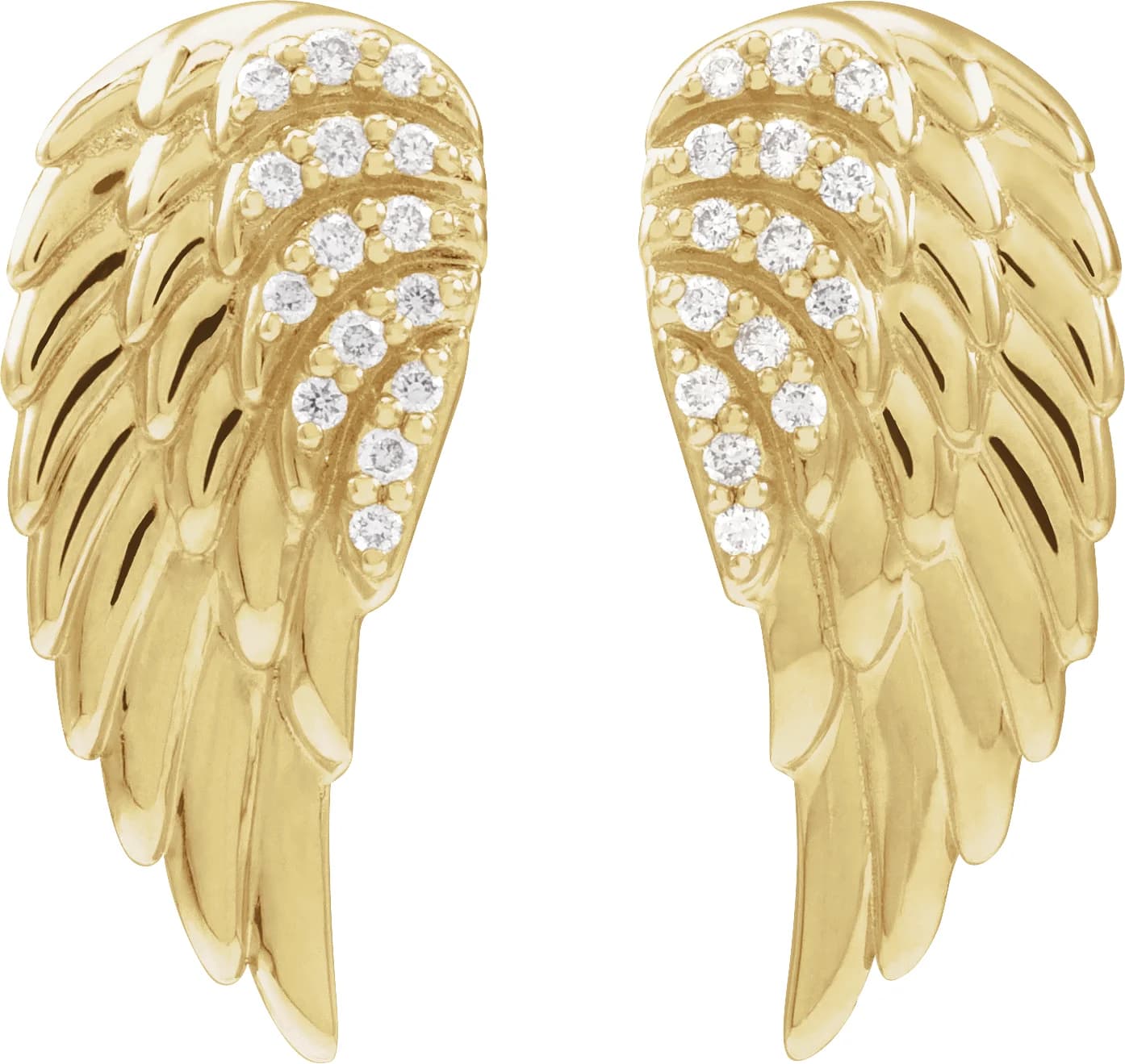 Angel Wing Earrings, view 3